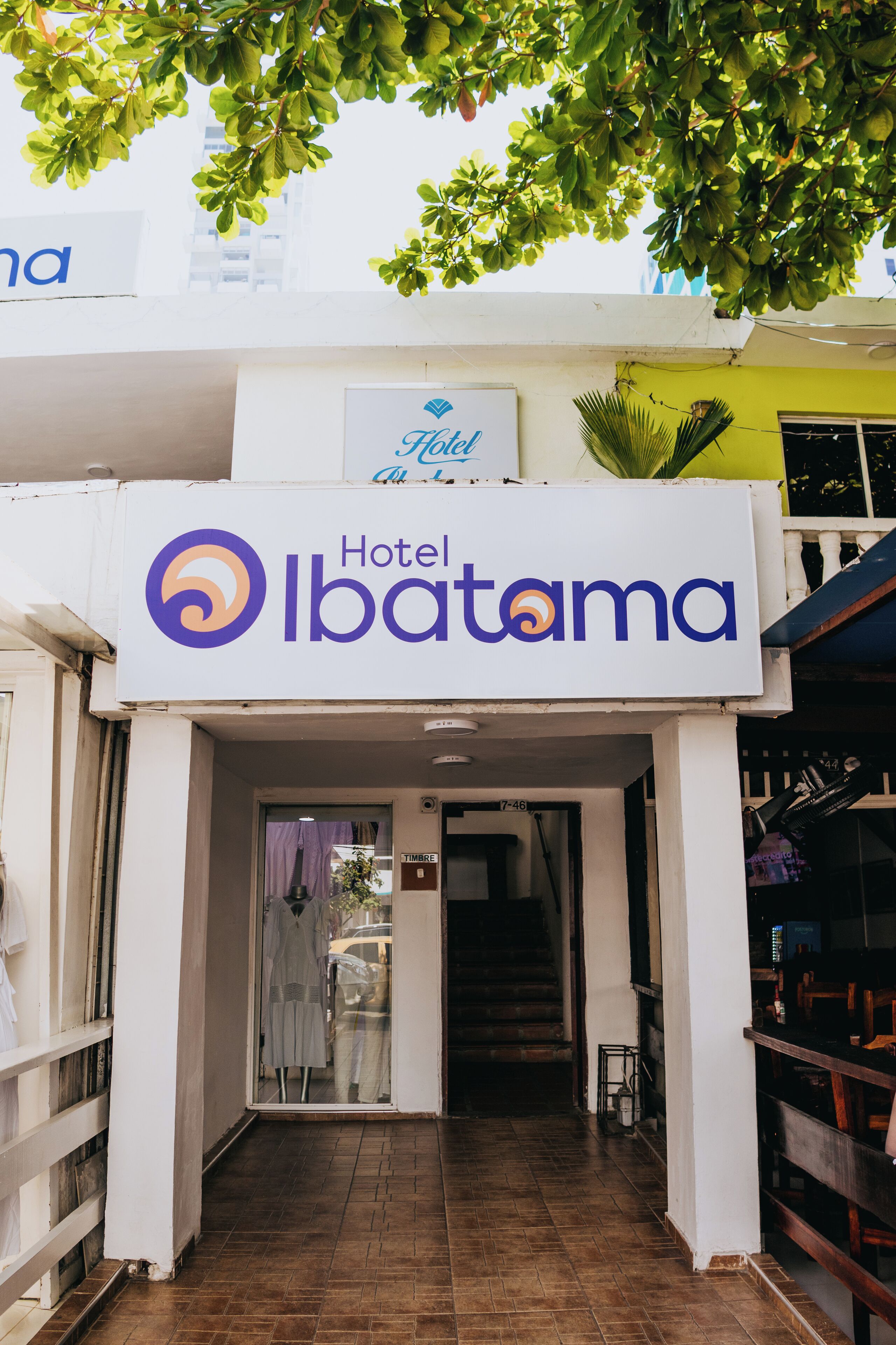 Fachada da propriedade