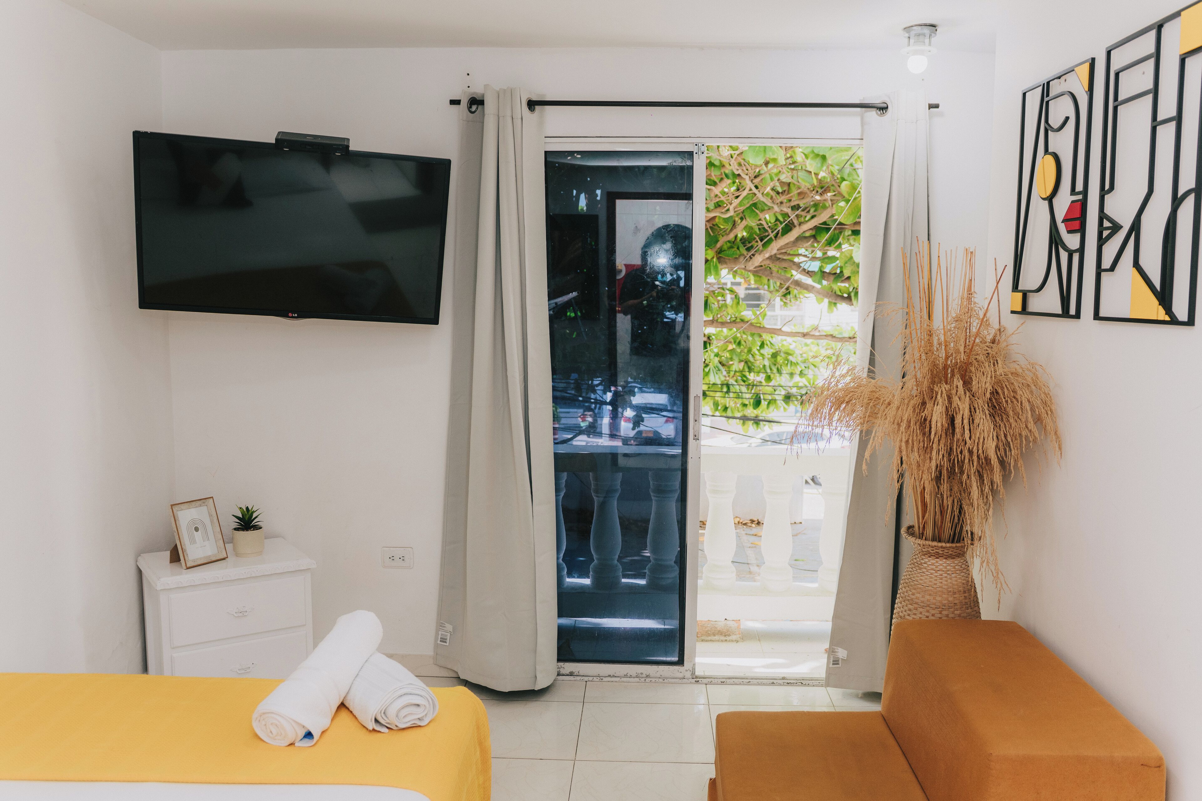 Dobbeltrom – standard, 1 soverom | Skrivebord, wi-fi (inkludert) og sengetøy