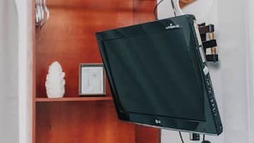 Escrivaninha, Wi-Fi de cortesia, roupa de cama