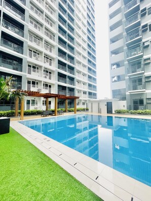 Shared Dormitory, 1 Bedroom, Accessible, Smoking | Pool - Room-elegant Style Studio in Smdc (Iloilo)