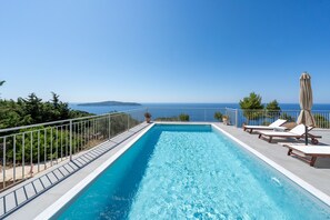 Pool - Secluded Paxos Villa with Pool, WiFi, Parking (Ozias Gaios)