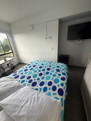 1 chambre, fer et planche à repasser, accès au Wi-Fi (inclus)