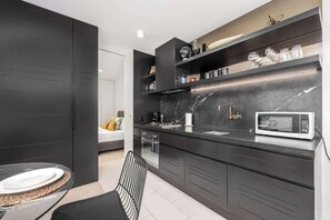 Fridge, microwave, oven, stovetop - Havana Lane | Boutique 1B1B in South Melbourne (South Melbourne)
