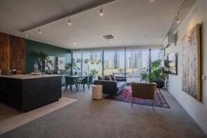 Interior - Safari in City, 2BR Penthouse with Patio & Spa (Melbourne)