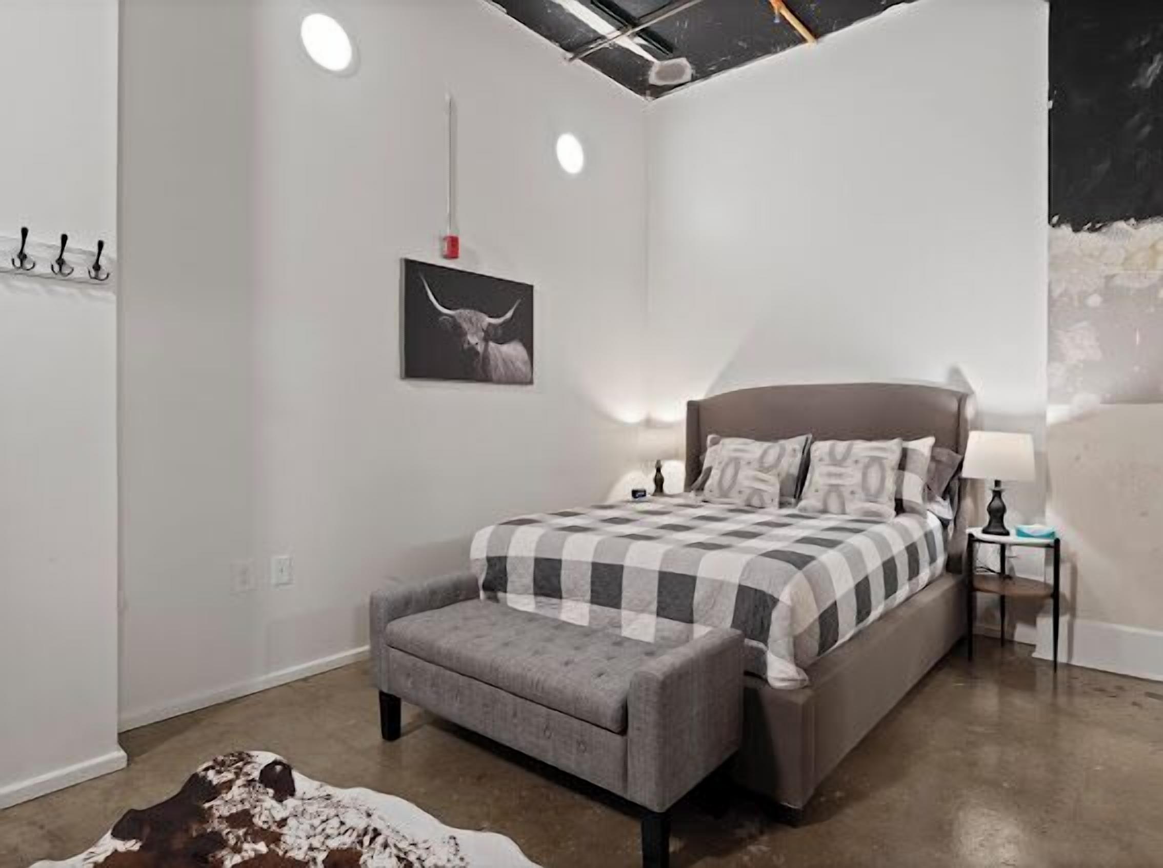 1 habitación, escritorio, tabla de planchar con plancha y wifi gratis 