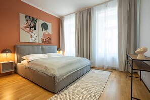 Iron/ironing board, WiFi, bed sheets - Bright  apartment with a King-size bed (Wien)