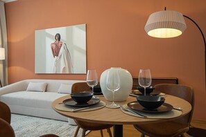 Dining - Bright  apartment with a King-size bed (Wien)