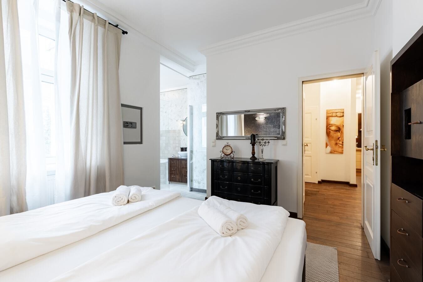 Bügeleisen/Bügelbrett, WLAN, Bettwäsche