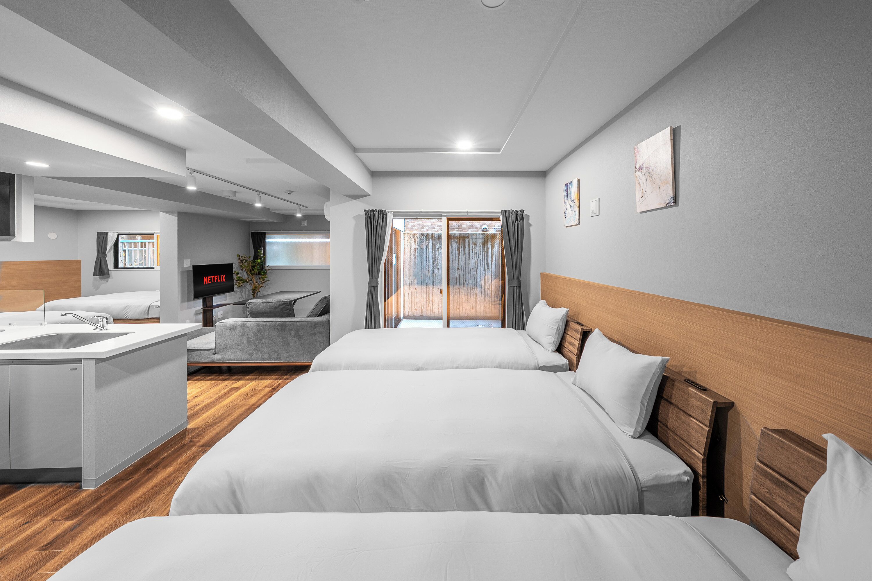 Iron/ironing board, free WiFi