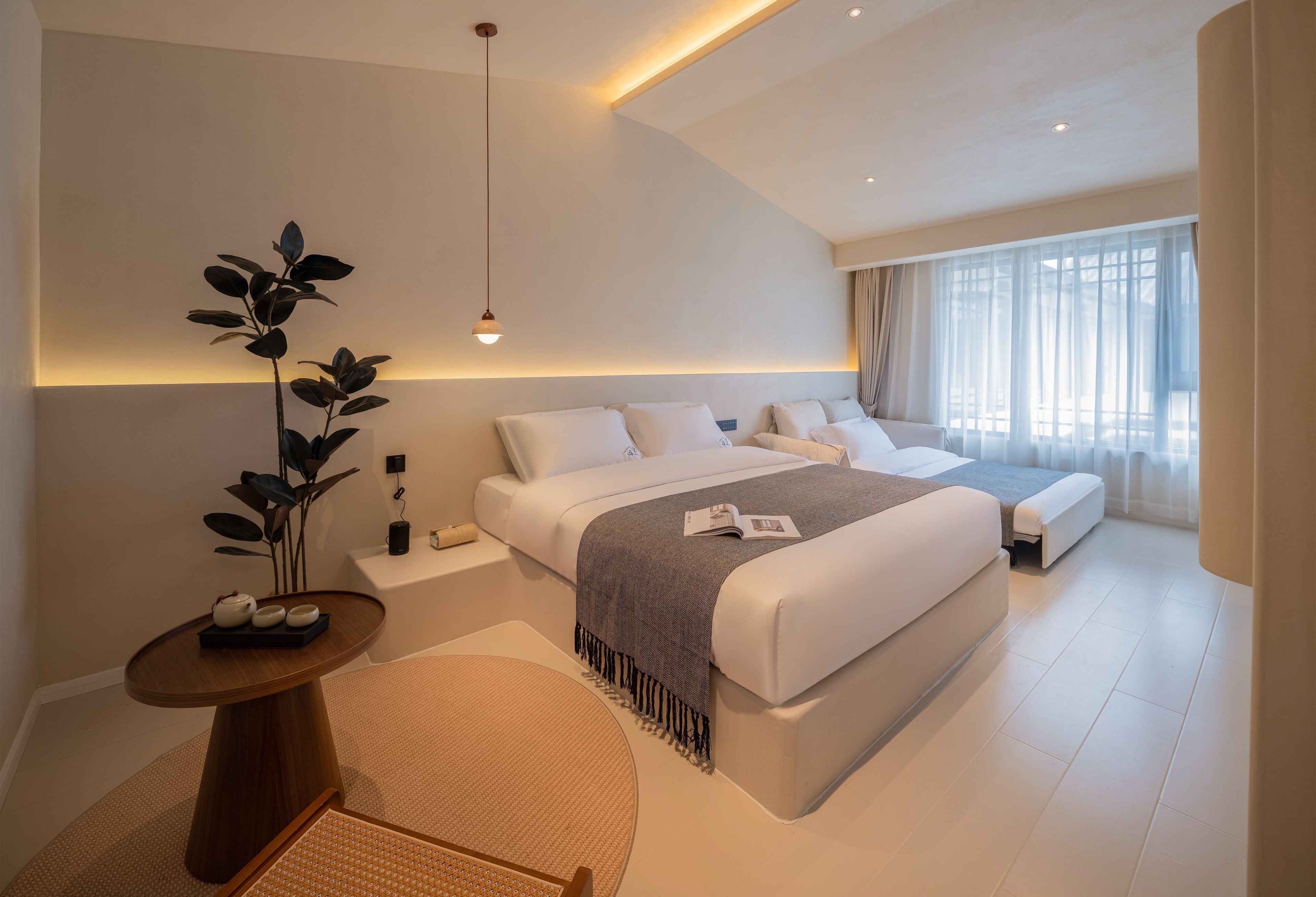 스탠다드 스위트, 정원 전망 | 각각 다른 스타일의 인테리어, 각각 다르게 가구 비치, 무료 WiFi