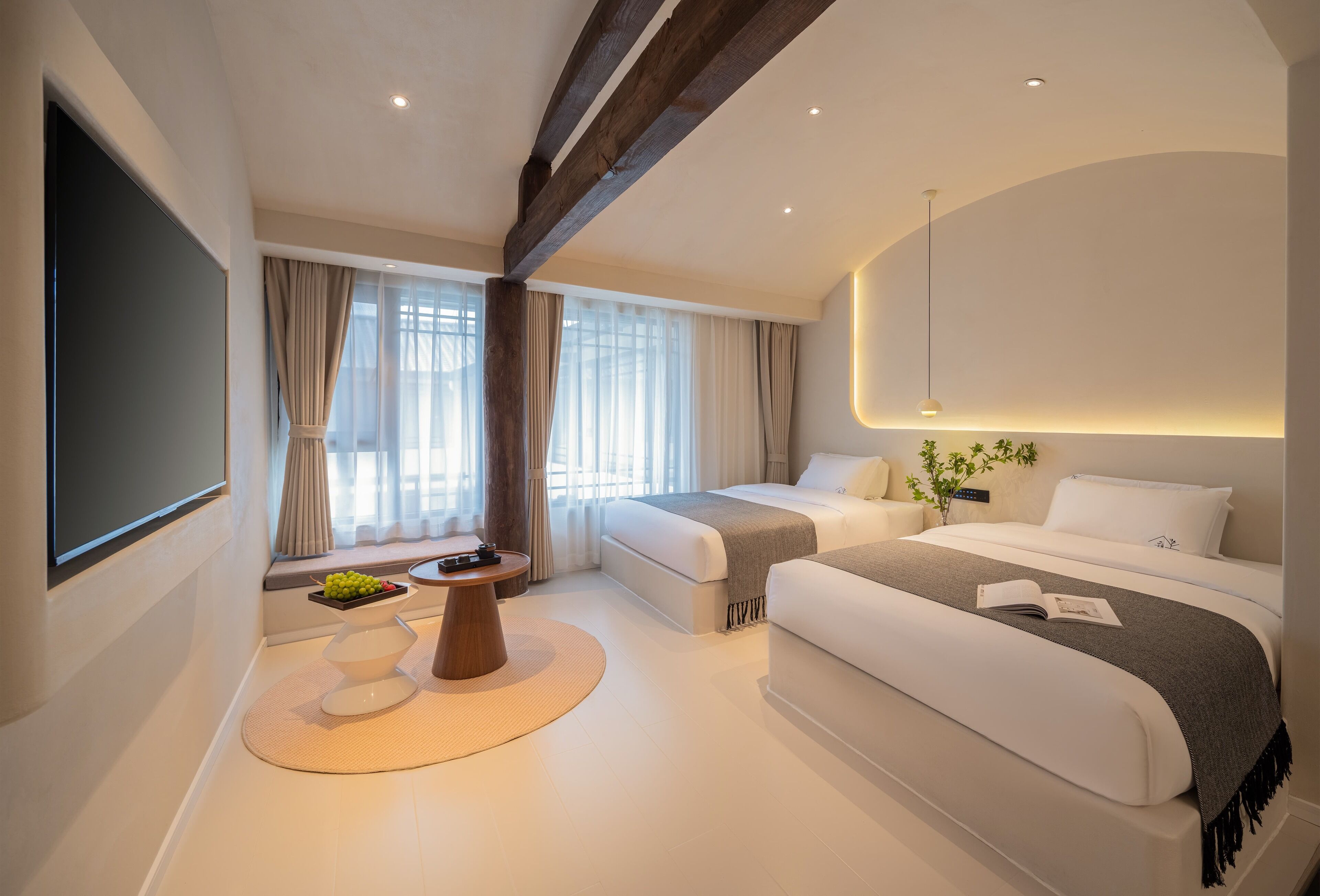 Superior Twin Room, Garden View | Individually decorated, individually furnished, free WiFi