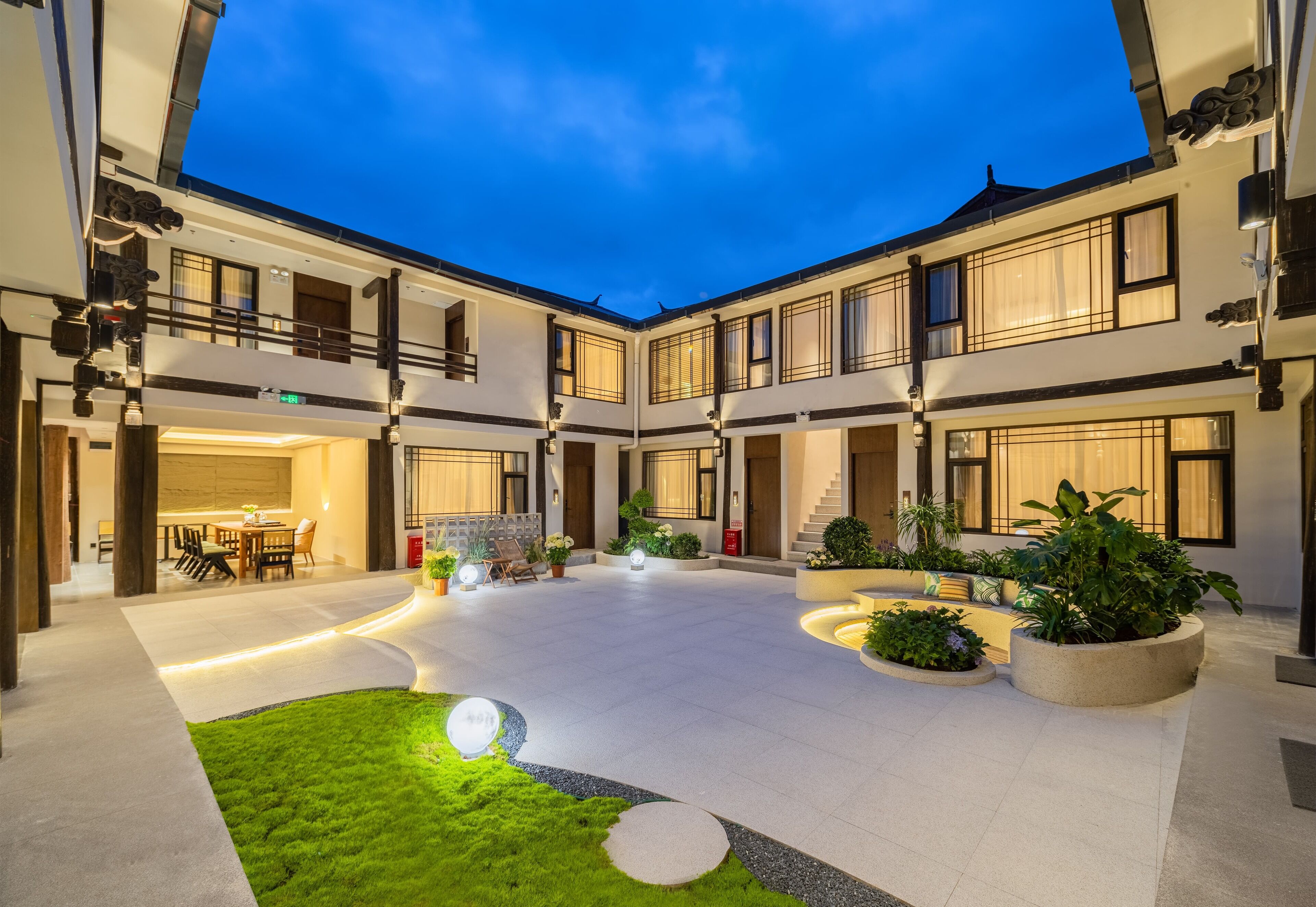 Fachada de la propiedad