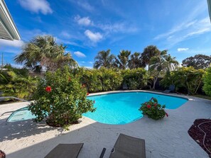 Beheizter Pool