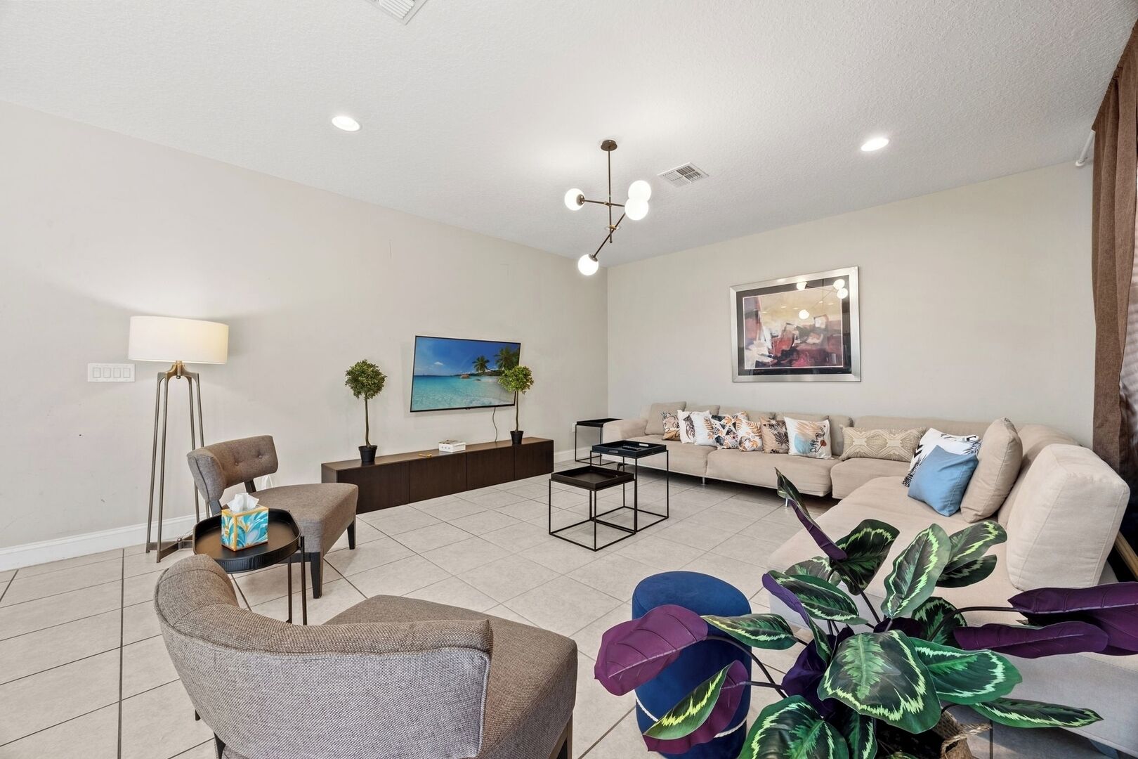 Área de sala de estar