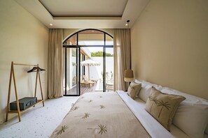 Villa, 3 Bedrooms, Pool View | In-room safe, blackout drapes, free WiFi, bed sheets - Casa Coco Pererenan (Canggu)