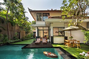 Villa familiale, 3 chambres, piscine privée | Terrasse/patio