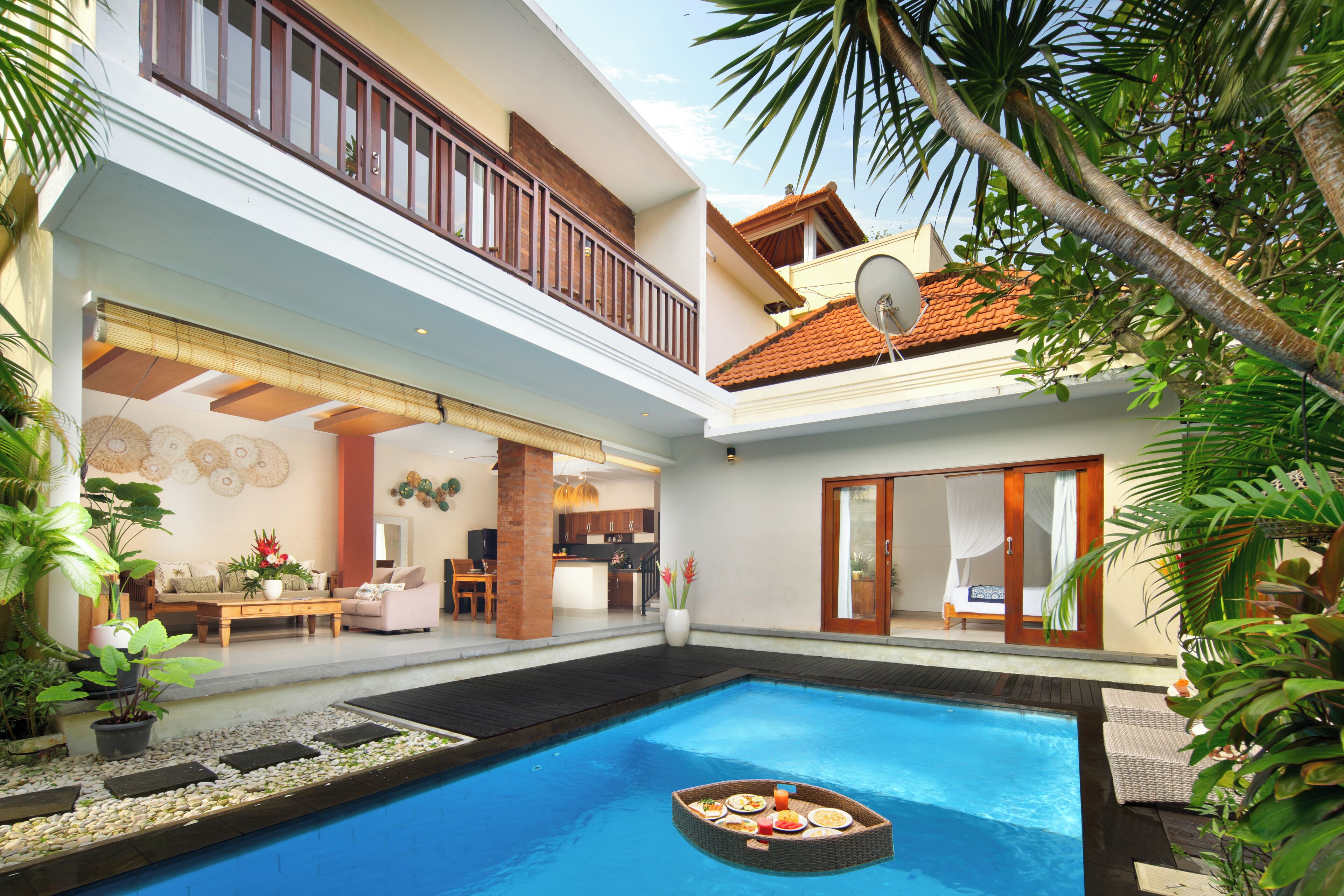 デラックス ヴィラ プライベートプール | デスク、ノートパソコン用作業スペース、WiFi (無料)