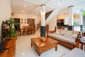 Vila Keluarga, 3 kamar tidur, kolam renang pribadi | Area keluarga