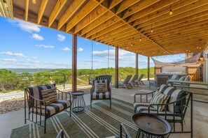 Terrace/patio - 7BR Lakeview Lodge • Hot Tub • Game Room • Sleeps 20 (Kimberling City)
