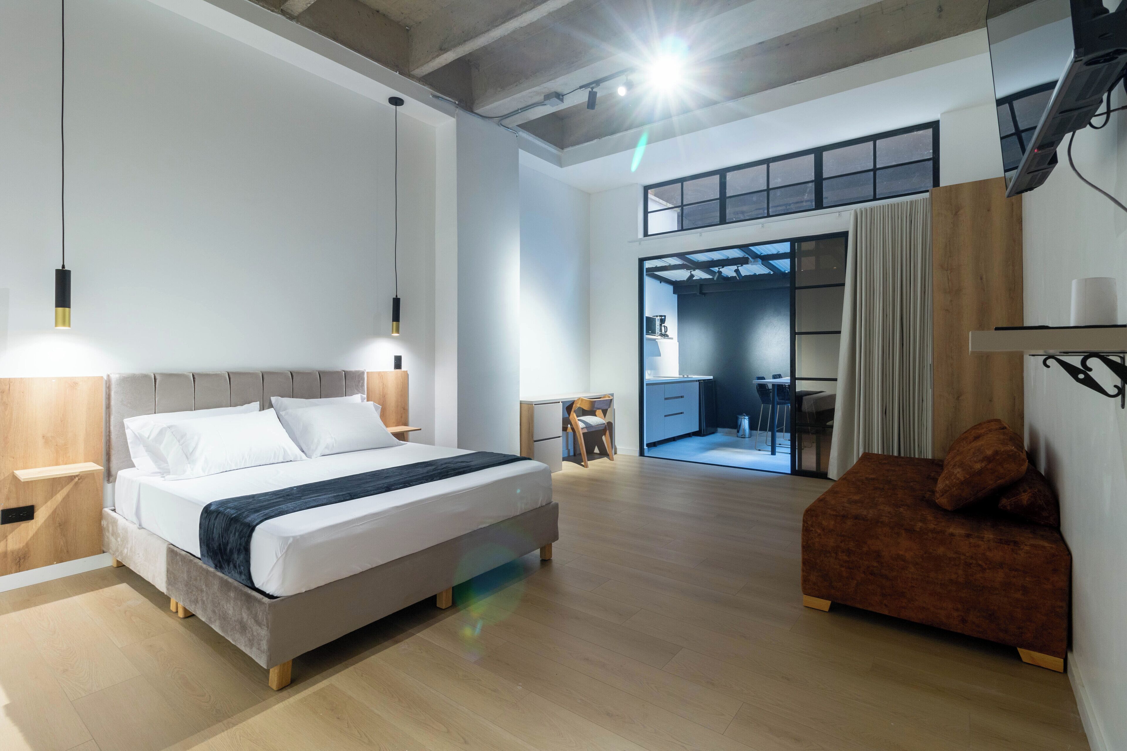 Standard Studio (102) | In-room safe, desk, laptop workspace, blackout drapes