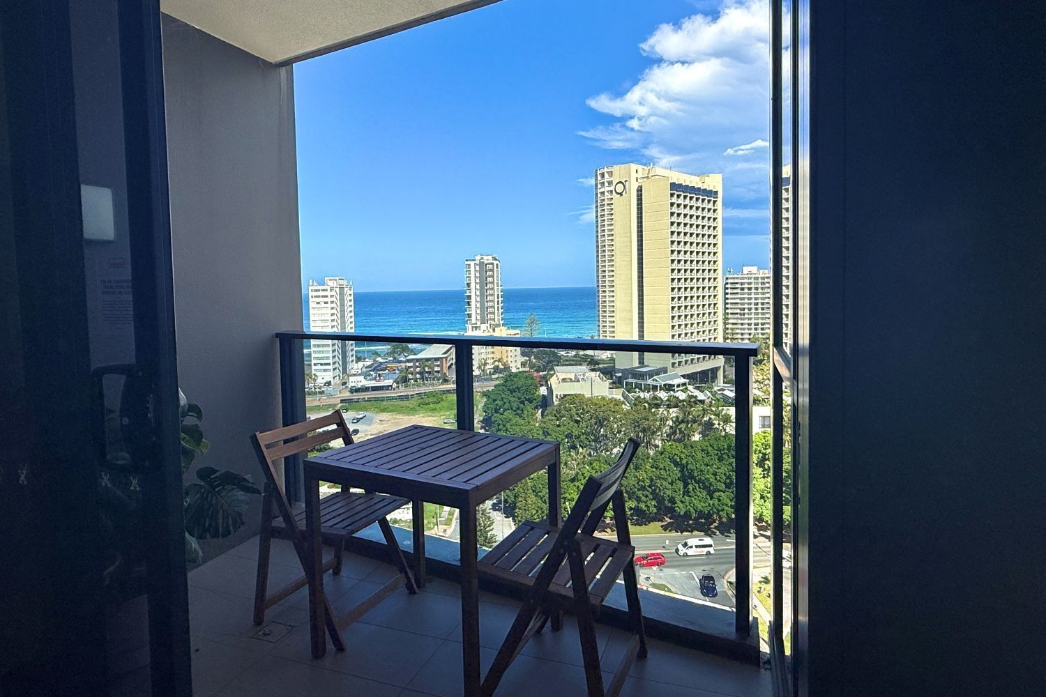 Departamento, 1 habitación, balcón, vista al océano | Balcón