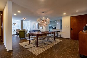 Dining - Private Balcony Home with Parking | FIFA World Cup (Mexico City)