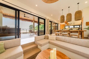 Smart TV - Aman Amed Lima 3BR Villa w/ Panoramic Ocean Views (Purwakerti)