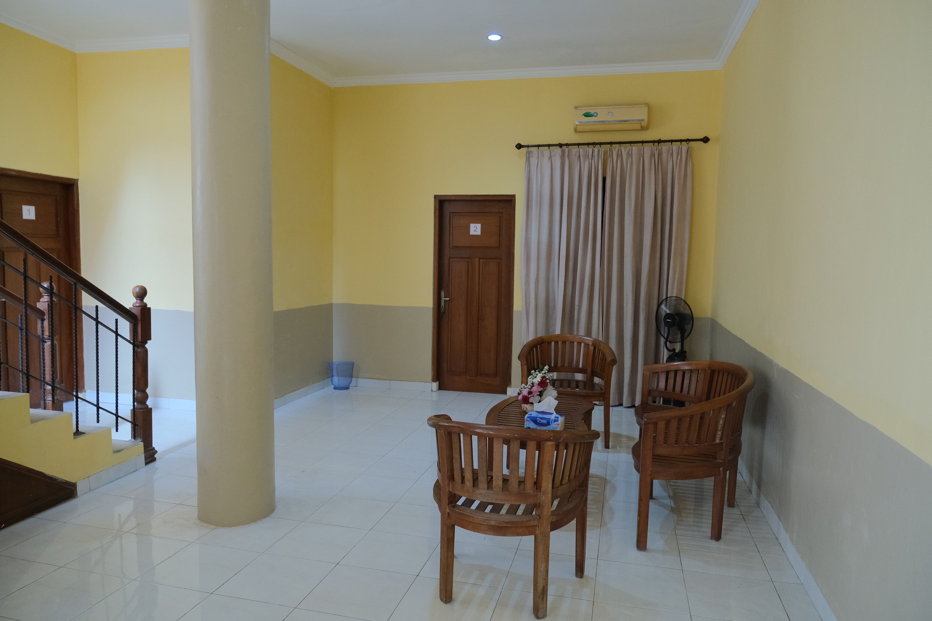 Sala de estar en el lobby