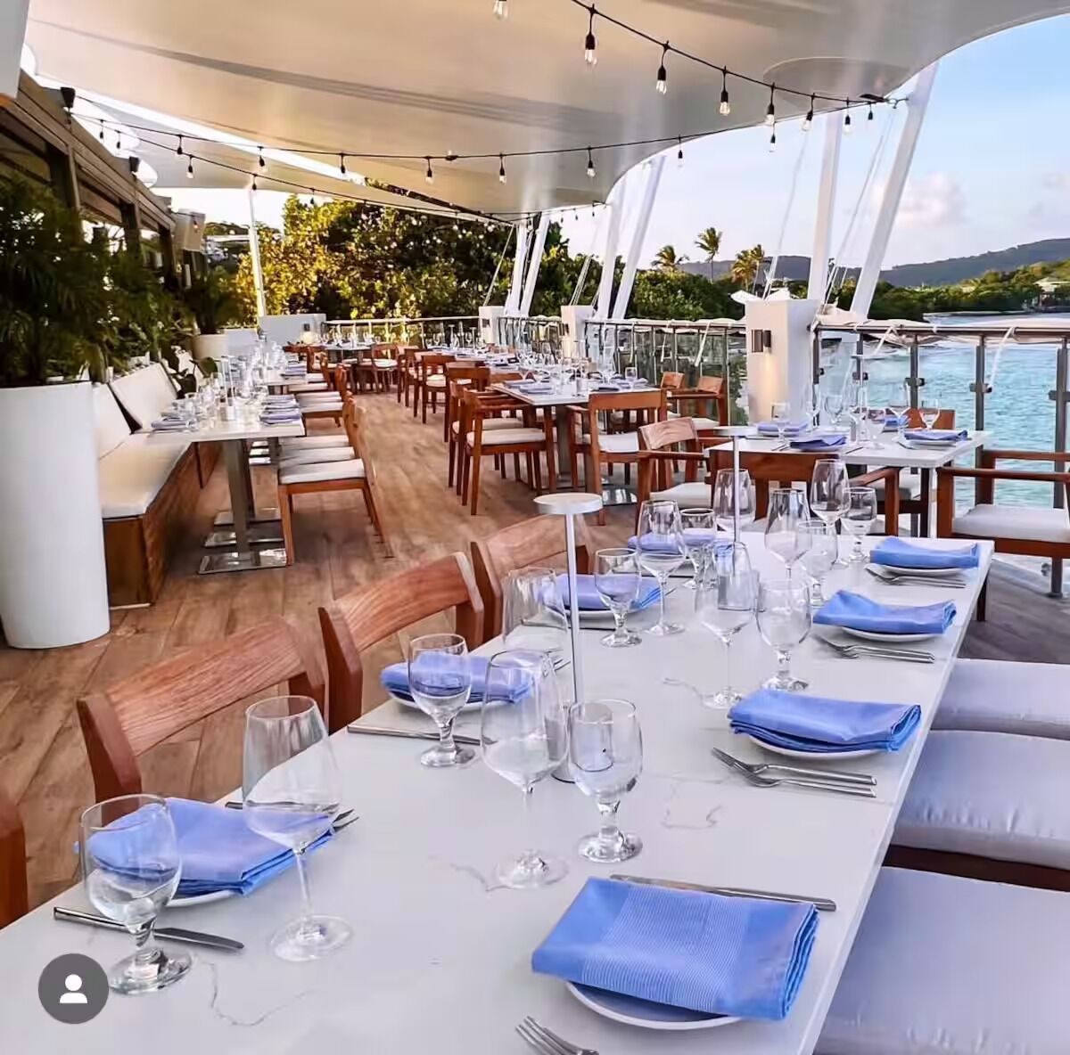 Udendørs spisemuligheder