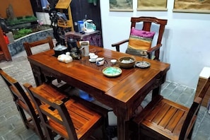 Restauration en plein air