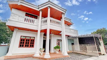 Voorkant van accommodatie