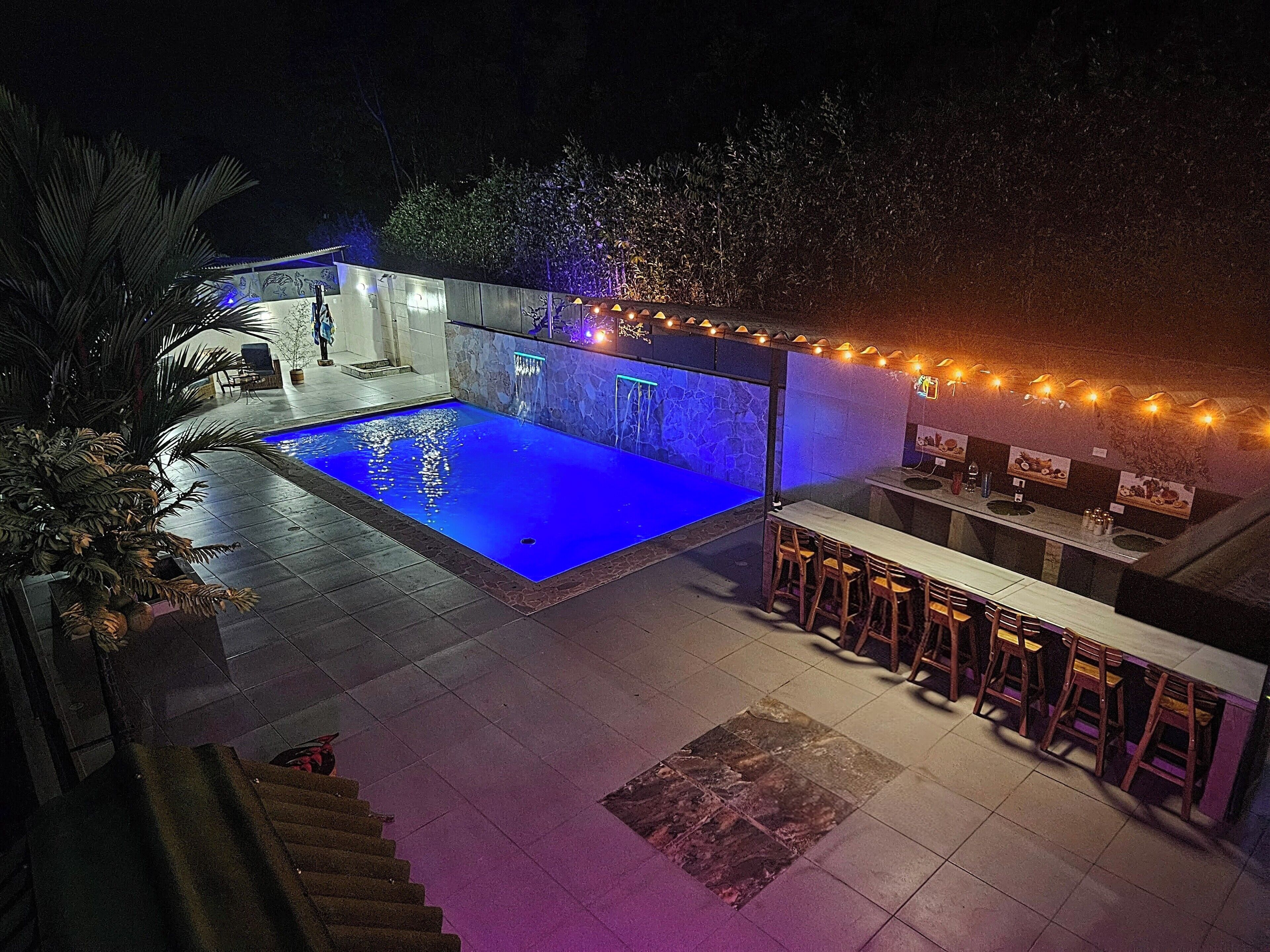 Alberca al aire libre 