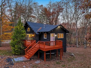 Exterior - Family-Friendly | Hot Tub | Sauna | Game Room (East Stroudsburg)