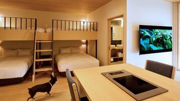 Chambre Deluxe, véranda, vue parc (B,Dog friendly) | Bureau, Wi-Fi gratuit, draps fournis