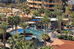 Pool - Sea View From Private Patio - 2BR/2BA Bella Sirena (Puerto Peñasco)