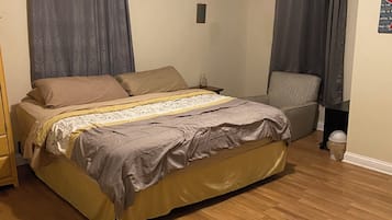 1 bedroom, iron/ironing board, free WiFi, bed sheets