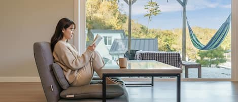 Basic Room, 1 Bedroom (Gray House1 (BBQ/Distant Ocean View)) | 1 bedroom, free WiFi