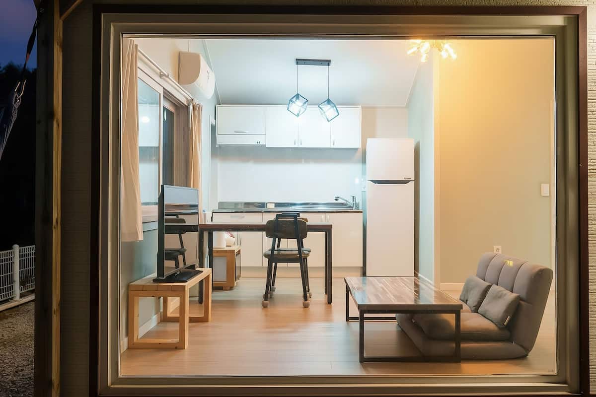 Basic Room, 1 Bedroom (Gray House1 (BBQ/Distant Ocean View)) | 1 bedroom, free WiFi