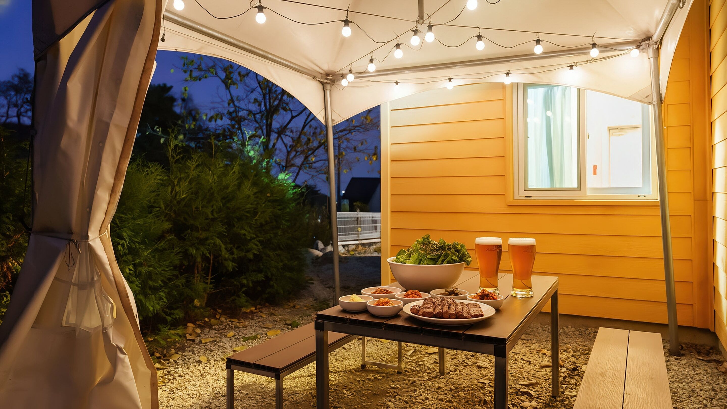 基础客房, 1 间卧室 (Orange House (BBQ / Forest View)) | 1 多间卧室、免费 WiFi