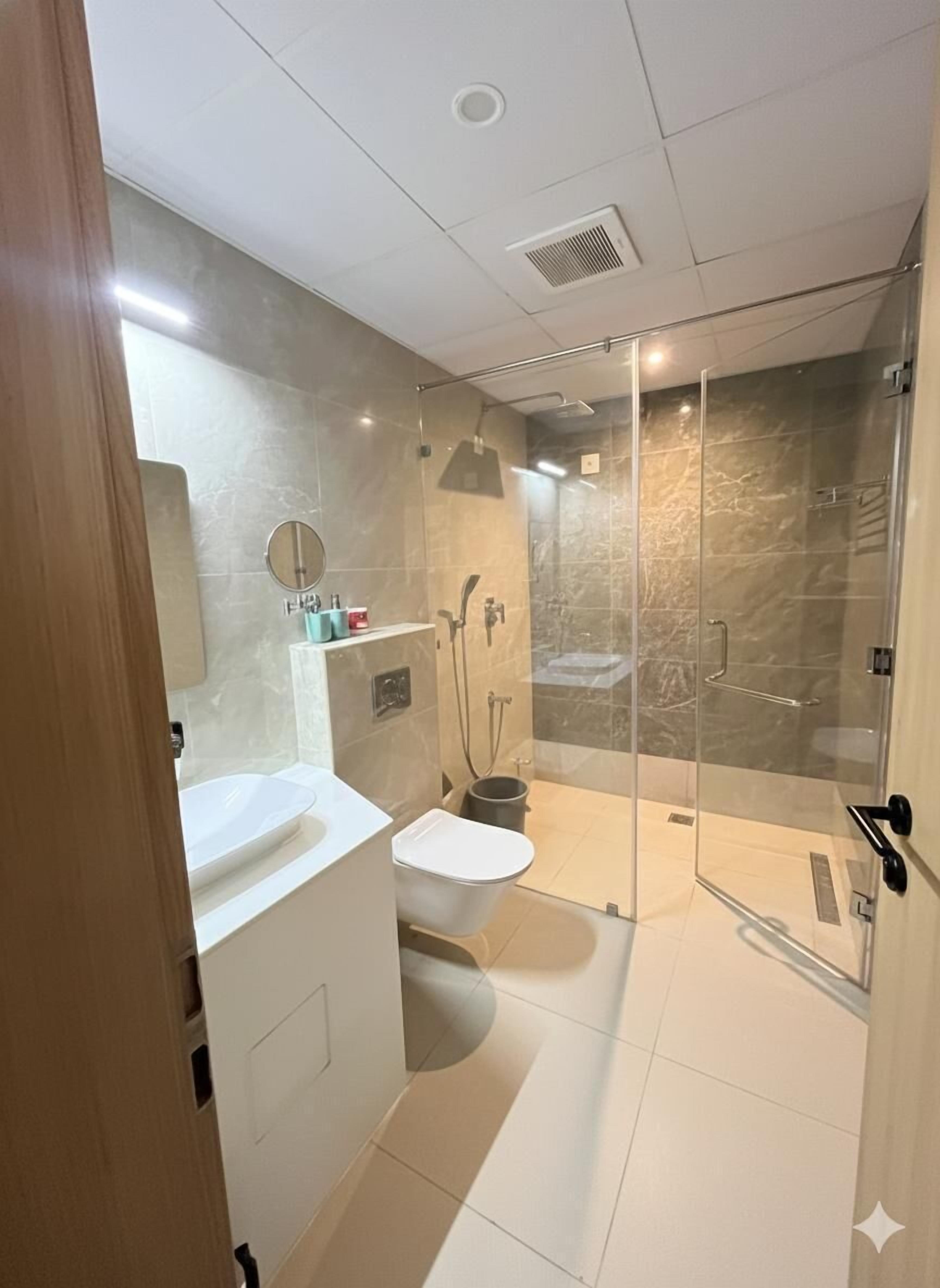Standard-Doppelzimmer | Badezimmer