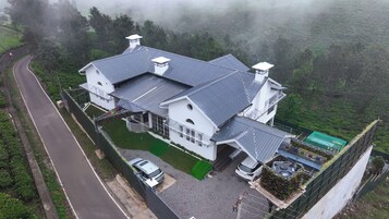 Voorkant van accommodatie