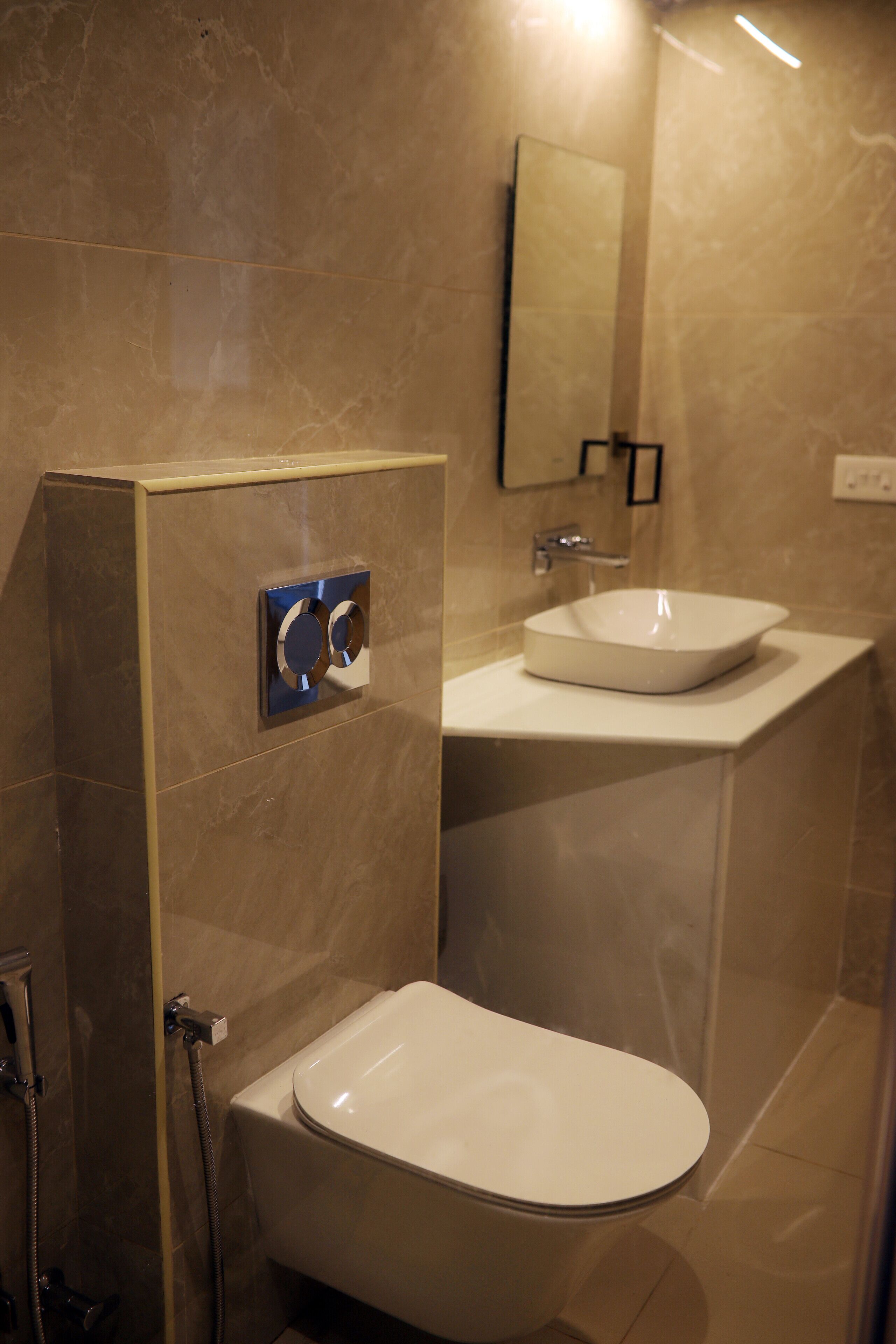 Deluxe Double Room, Balcony, Mountain View | Bathroom | Shower, free toiletries, hair dryer, towels