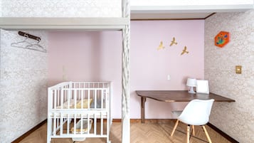 Desk, iron/ironing board, free WiFi