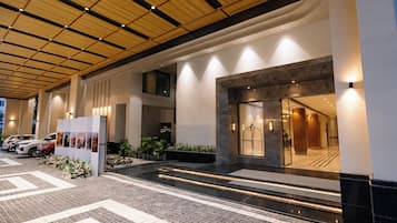 Fachada de la propiedad