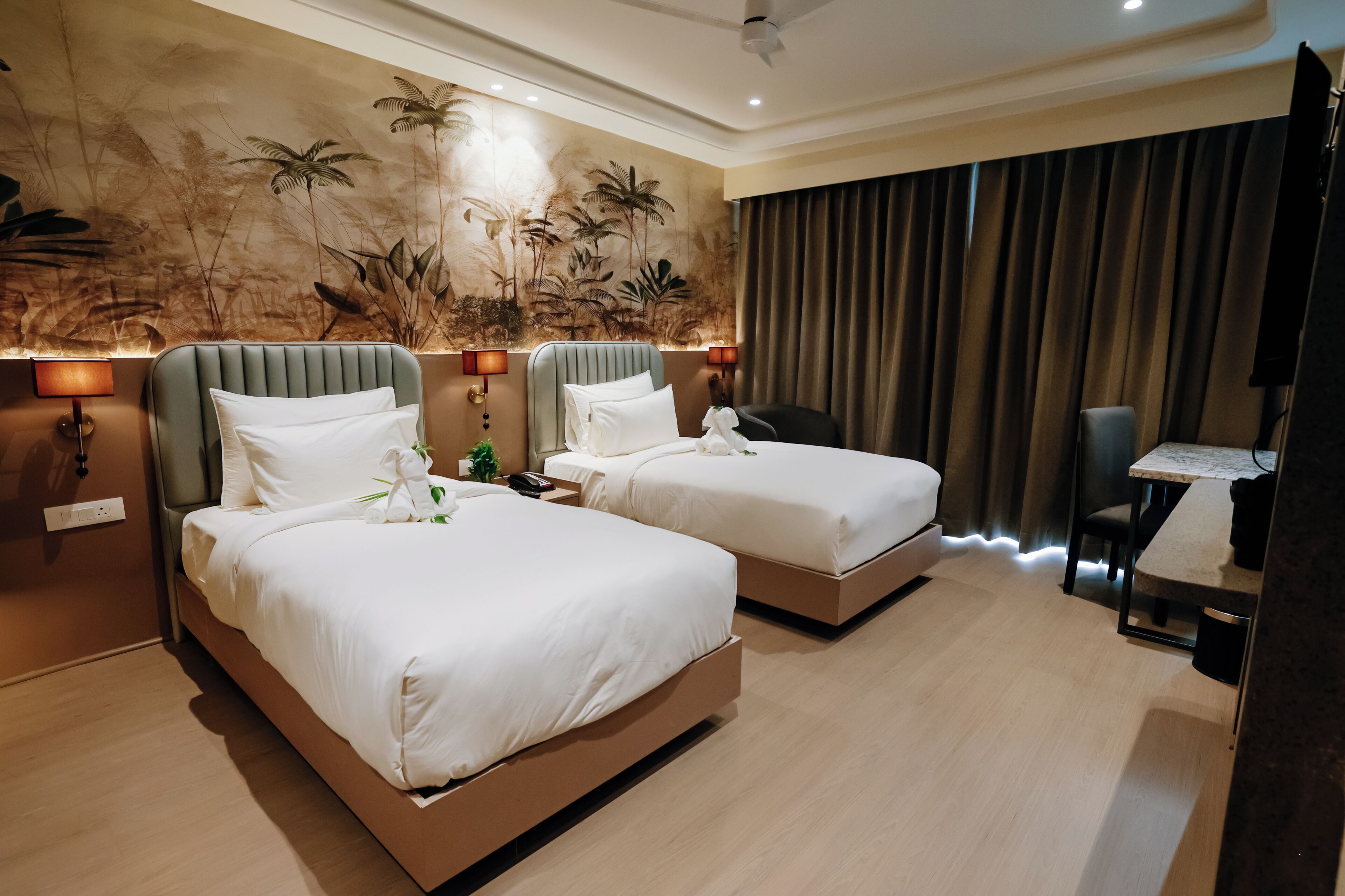 Una scrivania, postazione laptop, Wi-Fi gratuito