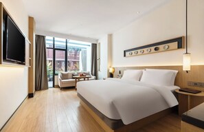 奢华双人房, 庭院景观 | 客房景观