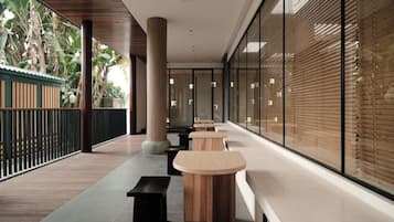 Sala de estar en el lobby