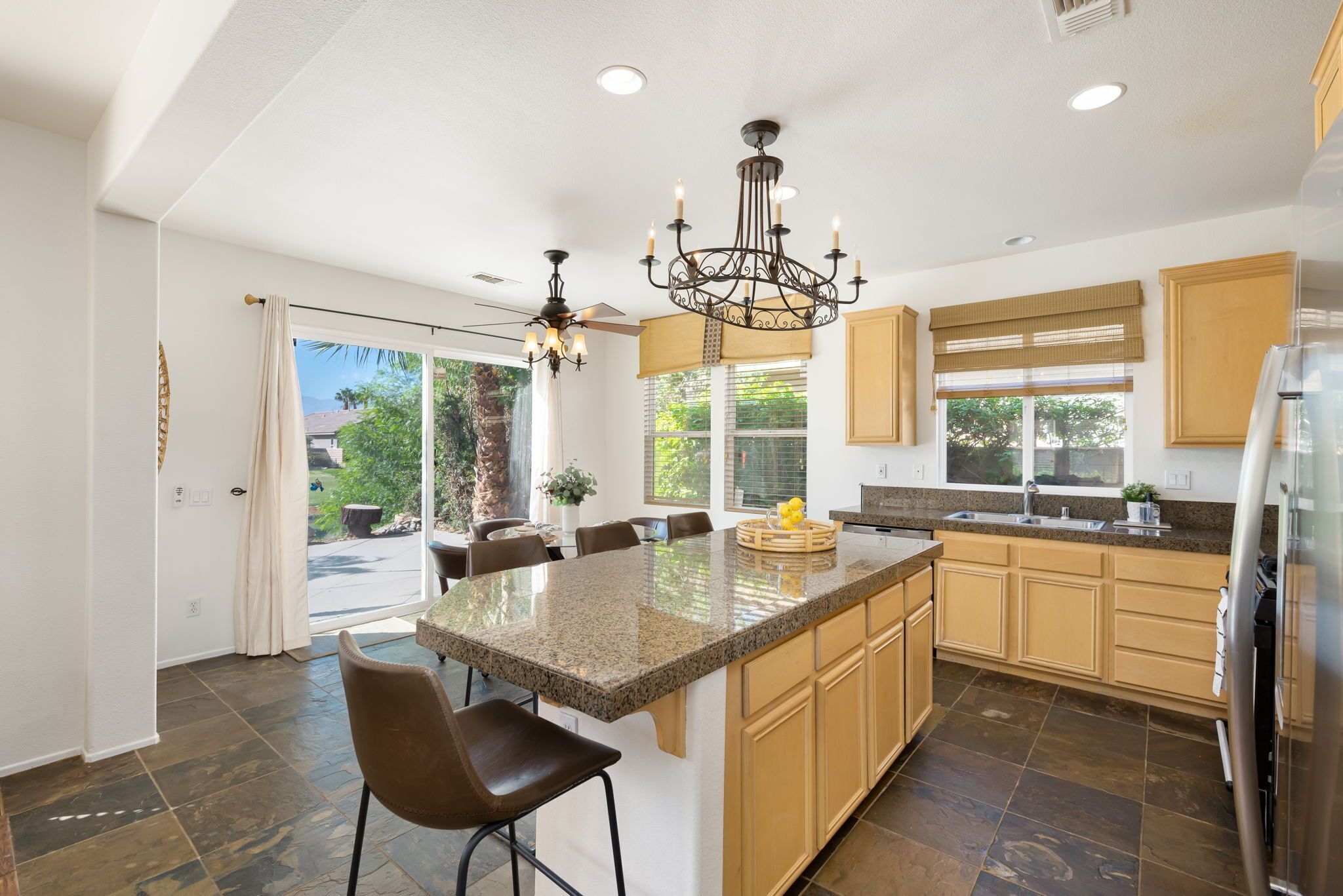 Family House, Garden View | Private kitchen | Fridge, microwave, stovetop, coffee/tea maker