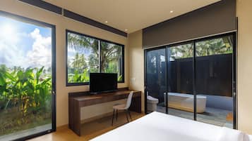 Kamar Standar, pemandangan kebun anggur | Minibar, meja kerja, ruang kerja ramah laptop, dan Wi-Fi gratis