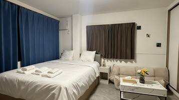 Comfort Triple Room, 1 Double Bed with Sofa bed, Non Smoking, Private Bathroom | Blackout drapes, free WiFi